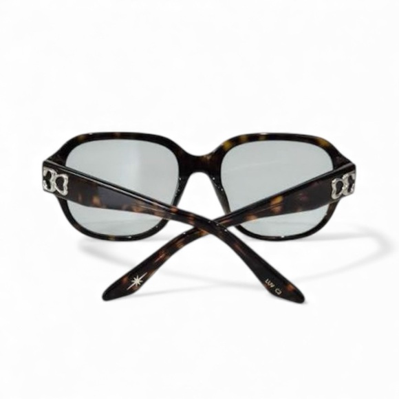 ??PUBLIC BEACON Transparent Lenses Blue-Gray Tint Tortoise Acetate Frame UNISEX main image 5